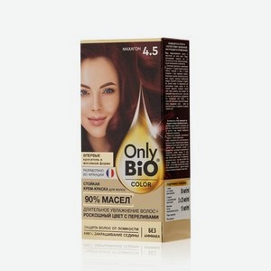 Крем - краска для волос Only Bio Color 4.5 , Махагон , 115мл