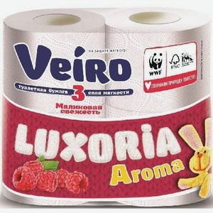 Туалетная бумага Вейро Люксория Арома 3сл 4рул/уп