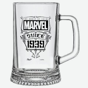 Кружка Ладья Супер Марвел/Ворнер 500мл стекло