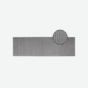 Облицовка радиатора Kraft 100х30 см, ячейки 20х5 мм, сота, черная (KT 835482)