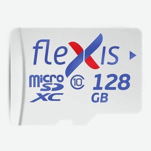 Карта памяти FLEXIS microsdxc 128GB (FMSD128GU1)