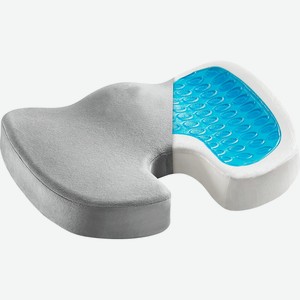 Подушка для сидения ROADLIKE Travel Support, с эффектом памяти, серая (379615)