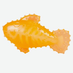 Игрушка для собак резиновая DUVO+  Рыбка , оранжевая, 16.7x9.9x6см (Бельгия)