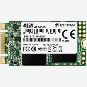 SSD накопитель Transcend 256GB (TS256GMTS430S)