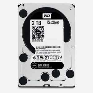 Жесткий диск WD Black 3.5  2TB (WD2003FZEX)