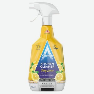 Спрей-очиститель для кухни Astonish Универсальный с ароматом лимона, 750 мл