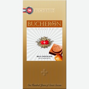 Шоколад Bucheron Superior молочный фундук 100г