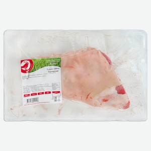 Рулька свиная АШАН Красная птица фермерская на кости охлажденная, цена за 1 кг