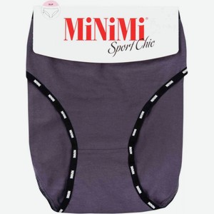 Трусы-слипы женские MiNiMi Sport Chic MS221 цвет: grigio/серый, 48 р-р