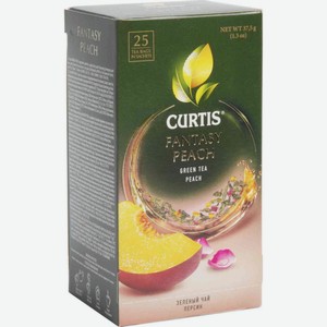 Чай зеленый Curtis Fantasy Peach, 25×1,5 г