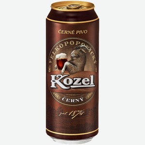 Пивной напиток Velkopopovicky Kozel Dark