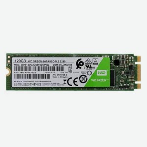 SSD накопитель WD Green 3D NAND 120GB (WDS120G2G0B)