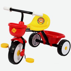 Велосипед детский MOBY-KIDS Primo  Львенок , складной, красный/желтый (646235)