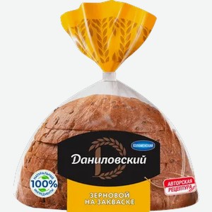 Хлеб Даниловский Зерновой «Коломенское» половинка в нарезке, 300 г