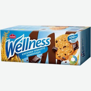 Печенье Wellness с шоколадом и витаминами, 210 г