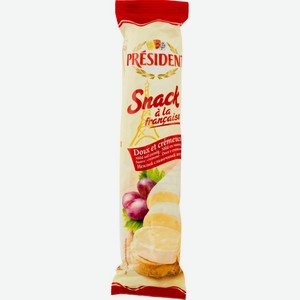 Сыр мягкий President Snack с белой плесенью 60%, 170 г