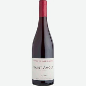 Вино Cuvee de la Guinchule Saint-Amour красное сухое 13 % алк., Франция, 0,75 л