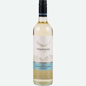 Вино Trapiche Sauvignon Blanc белое полусухое 13 % алк., Аргентина, 0,75 л