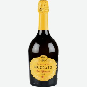 Вино игристое Ca Delle Rose Moscato белое сладкое 9,5 % алк., Италия, 0,75 л