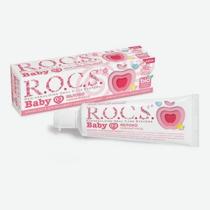 Зубная паста для малышей R.O.C.S. Baby Нежный уход Яблоко, 45 г