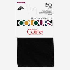 Колготки женские Conte Elegant Ce Colours 150 Nero, размер 3