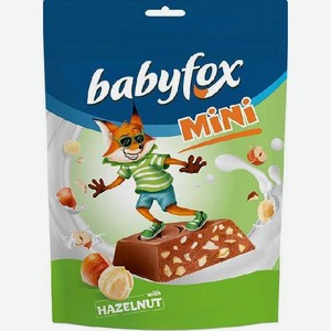 Шоколад молочный Бэбифокс с фундуком 120г