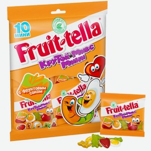 Мармелад Fruittella Крутой микс мини жевательный, 200г