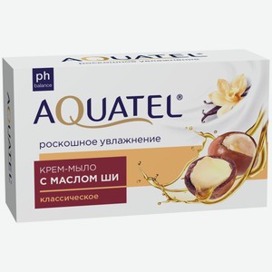 Мыло Aquatel кусковое классическое, 90г Россия