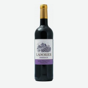 Вино Ладорье Бордо красное сухое 0.75л