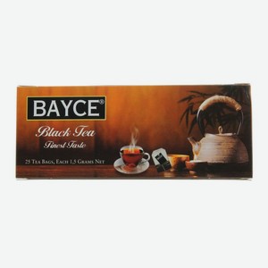 Чай <BAYCE> Черный прекрасный вкус 25 пак 37.5г кор Россия