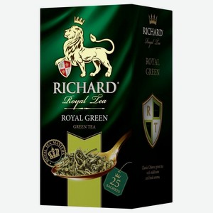 Чай <Ричард> Роял Грин зеленый 25пак Россия