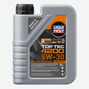 Масло моторное синтетическое Liqui Moly Top Tec 4200 5W-30, 1л Германия