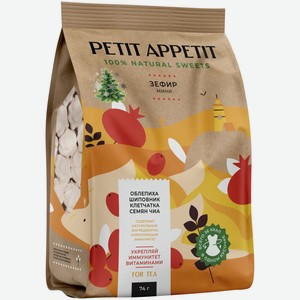 Зефир Petit Appetit с облепихой шиповником и клетчаткой семян чиа, 74г