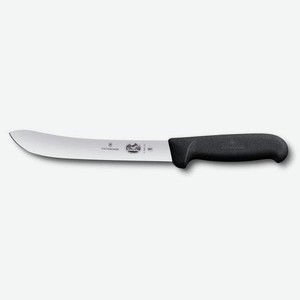 Нож Victorinox Fibrox, для забоя/разделки, 150мм, заточка прямая, стальной, черный [5.7603.15]