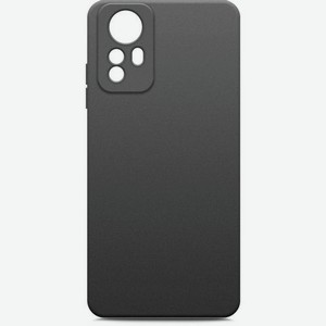 Чехол (клип-кейс) BORASCO для Xiaomi Redmi Note 12S, черный [72051]