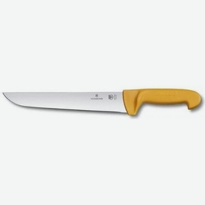 Нож Victorinox Swibo, для забоя/разделки, 290мм, заточка прямая, стальной, оранжевый [5.8431.29]