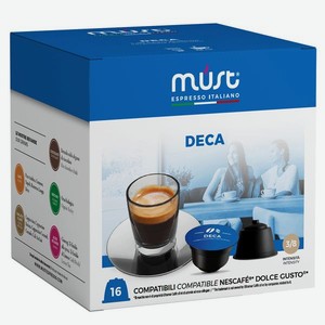 Кофе в капсулах MUST Deca, 16 шт