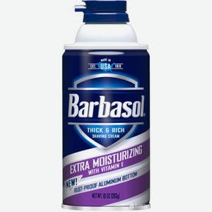 Крем-пена для бритья BARBASOL Extra Moisturizing, 283 г (051009009662)