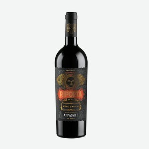 Вино Riporta Nero D avola Appassite красное полусухое, 0.75л Италия