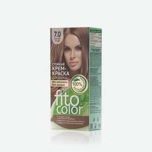 Стойкая крем - краска для волос ФИТОкосметик FitoColor 7.0 , Светло-русый , 115мл