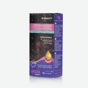 Оттеночный шампунь Ирида-Нева Irida M для волос   Горький шоколад   75мл