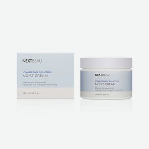 Увлажняющий крем для лица Nextbeau Hyaluronic Solution   Moist Cream   с гиалуроновой кислотой 100мл