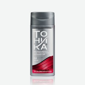 Оттеночный бальзам для волос Тоника для креативного и экстремального окрашивания 4.6 Ruby red 150мл