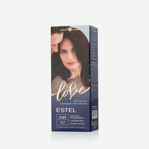 Стойкая крем - краска для волос Estel Love 5/65 Спелая вишня