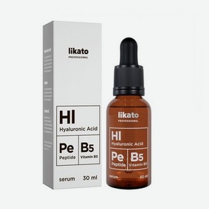 Сыворотка для лица с лифтинг-эффектом Likato Professional   Hialuronic acid, Peptide, Vitamin B5   30мл