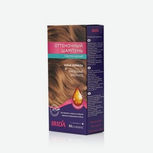 Оттеночный шампунь Ирида-Нева Irida M для волос Светло-русый 75мл