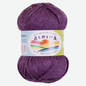 Пряжа Alpina nori 09 фиолетовый, 50 г