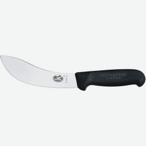 Нож кухонный Victorinox Fibrox, для забоя/разделки, 150мм, заточка прямая, стальной, черный [5.7803.15]