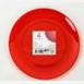 Пластиковые тарелки 19х19см красные 4 шт SMART, 0,123 кг