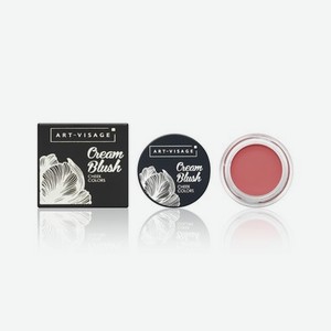 Кремовые румяна для лица Art-Visage Cream Blush 02 Пыльная роза 5г